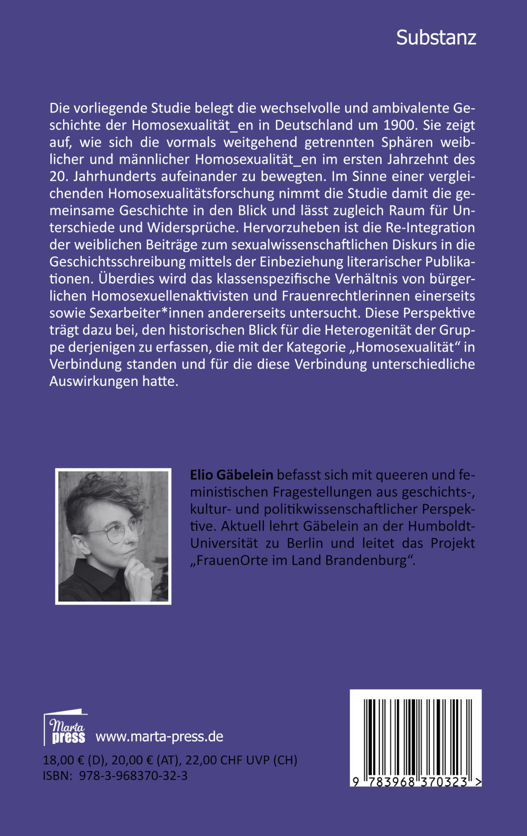 Homosexualität_en im Deutschen Kaiserreich um 1900