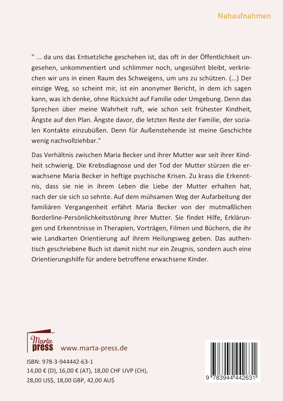 Ein Elefant verschwindet. Ein anonymer Bericht