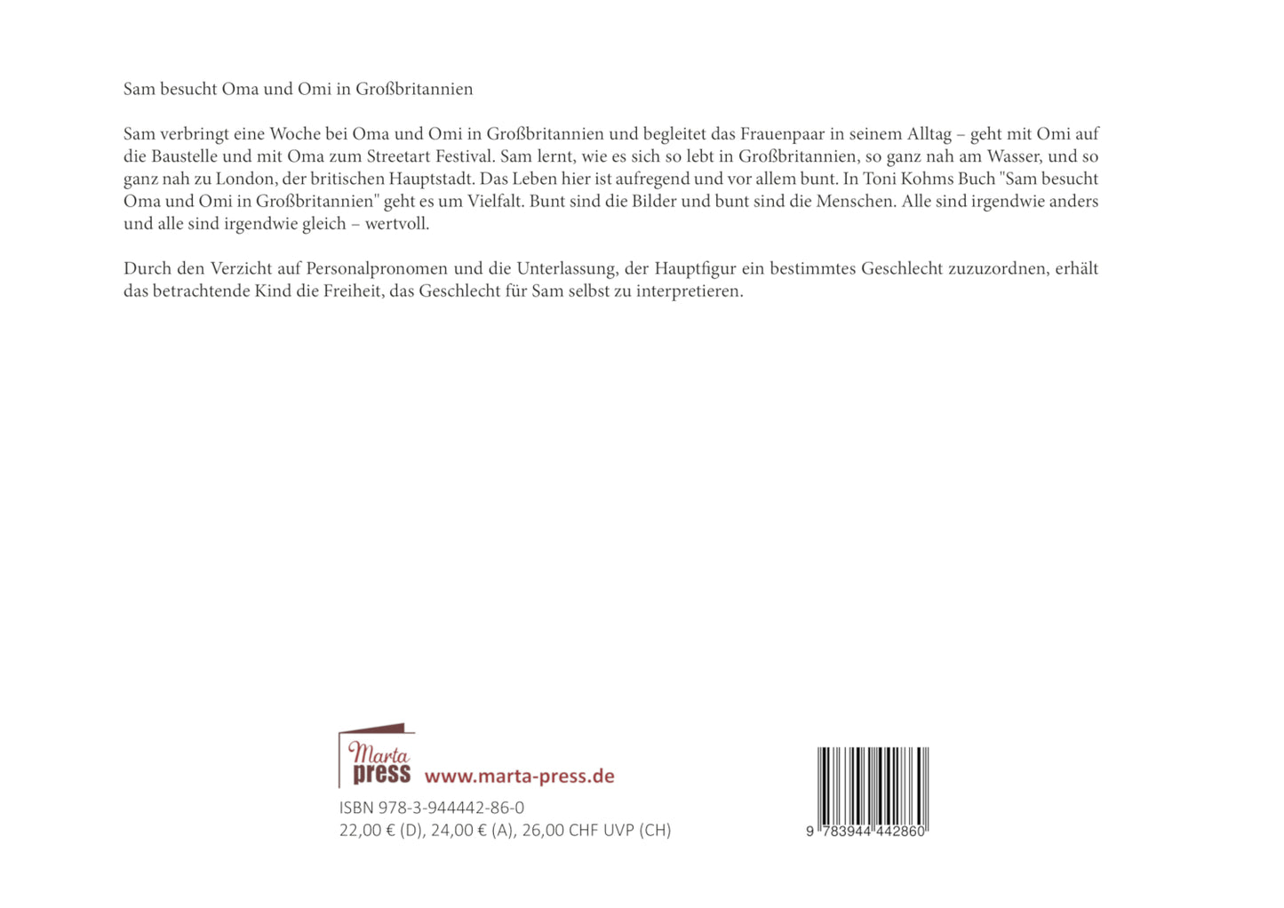 Sam besucht Oma und Omi in Großbritannien