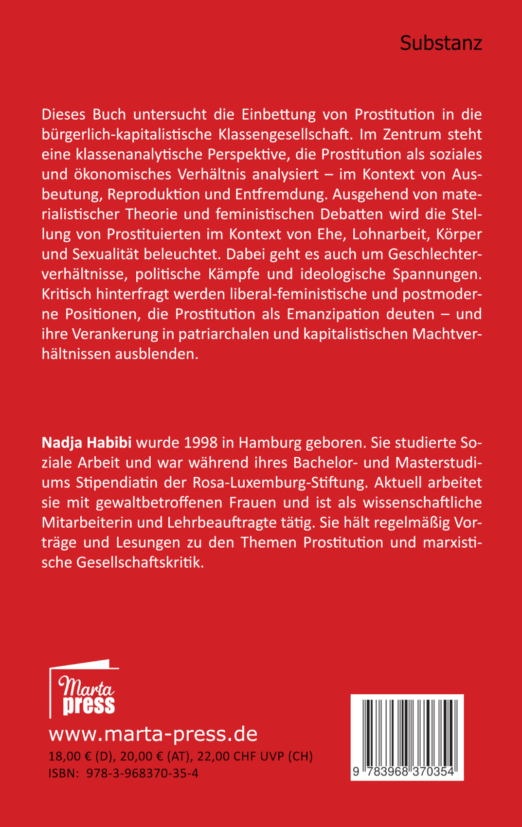 Die Prostitution in der bürgerlich-kapitalistischen Klassengesellschaft